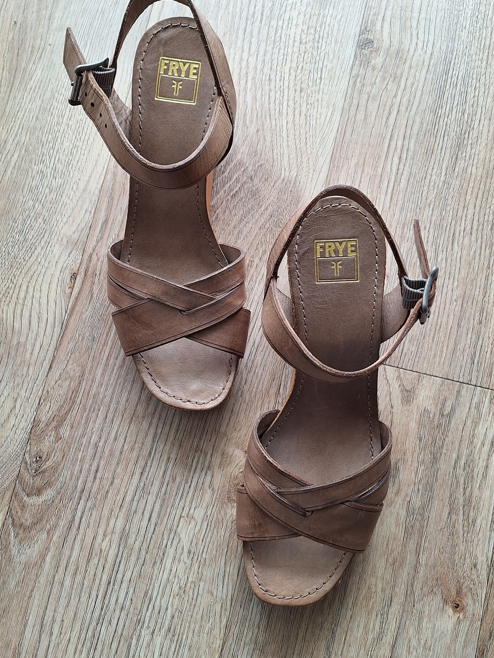 FRYE Women's All Leather Ankle-Strap